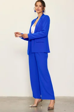 SKIES ARE BLUE Blazers*Neon Welt Pocket Blazer Neonblue