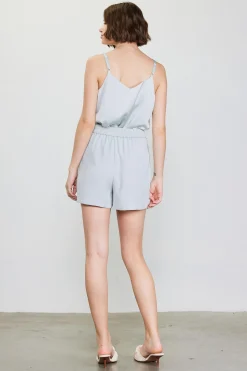 SKIES ARE BLUE Shorts*Recycled Tailored Shorts Dovegrey