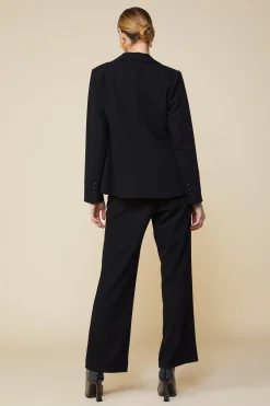 SKIES ARE BLUE Blazers*Tailored Single Button Blazer Black