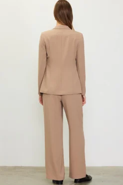SKIES ARE BLUE Blazers*Welt Pocket Blazer Tan