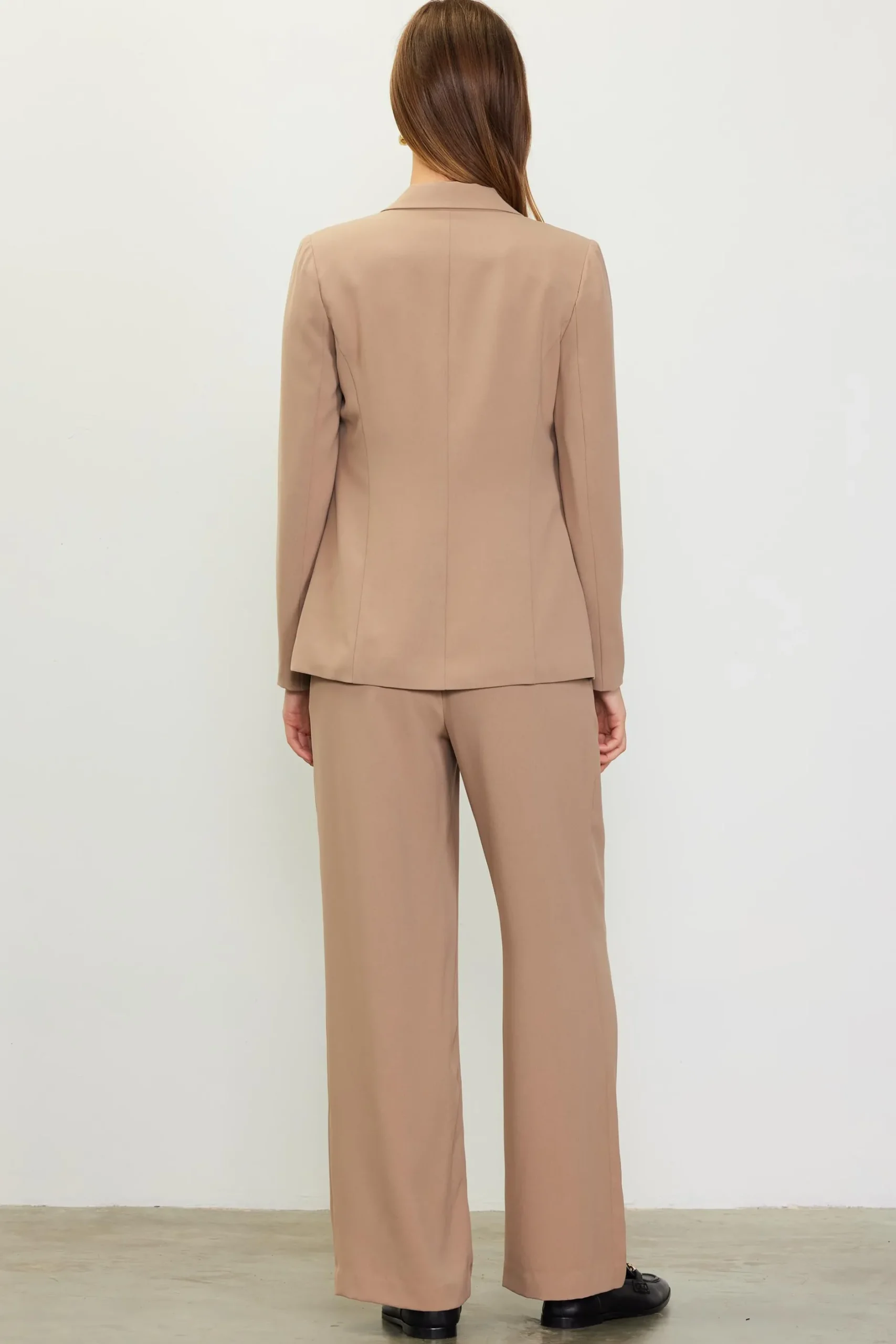 SKIES ARE BLUE Blazers*Welt Pocket Blazer Tan