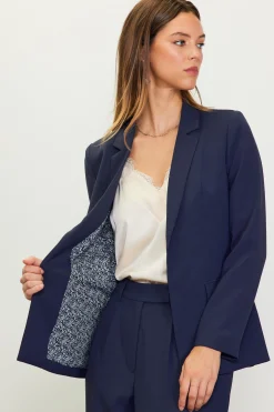 SKIES ARE BLUE Blazers*Welt Pocket Blazer Midnightblue